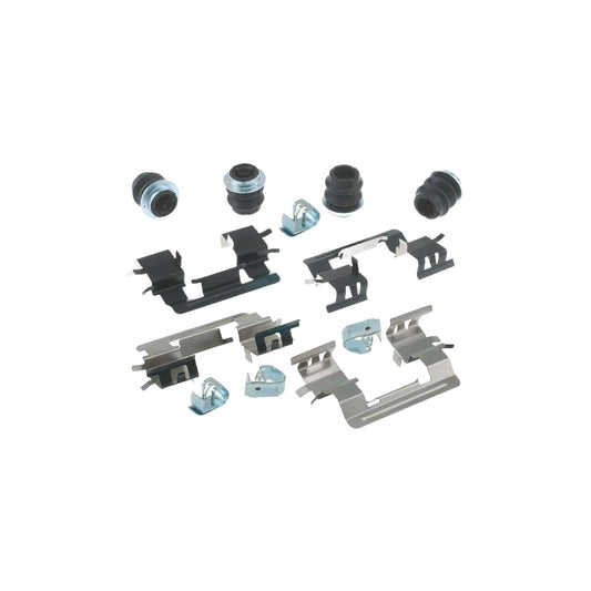 Front View of Front Disc Brake Hardware Kit CARLSON 13402Q