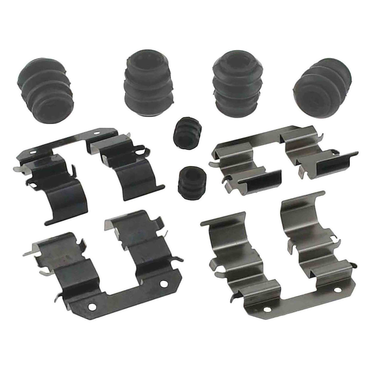 Front View of Rear Disc Brake Hardware Kit CARLSON 13437Q