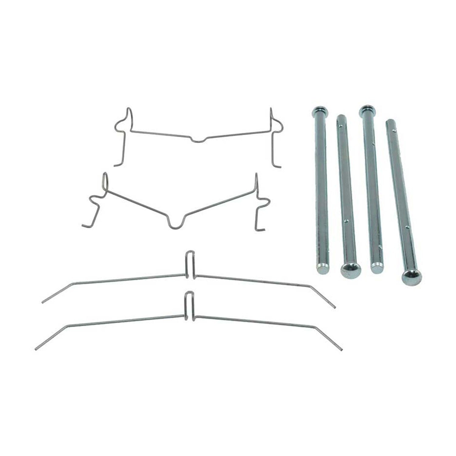 Front View of Front Disc Brake Hardware Kit CARLSON 13505