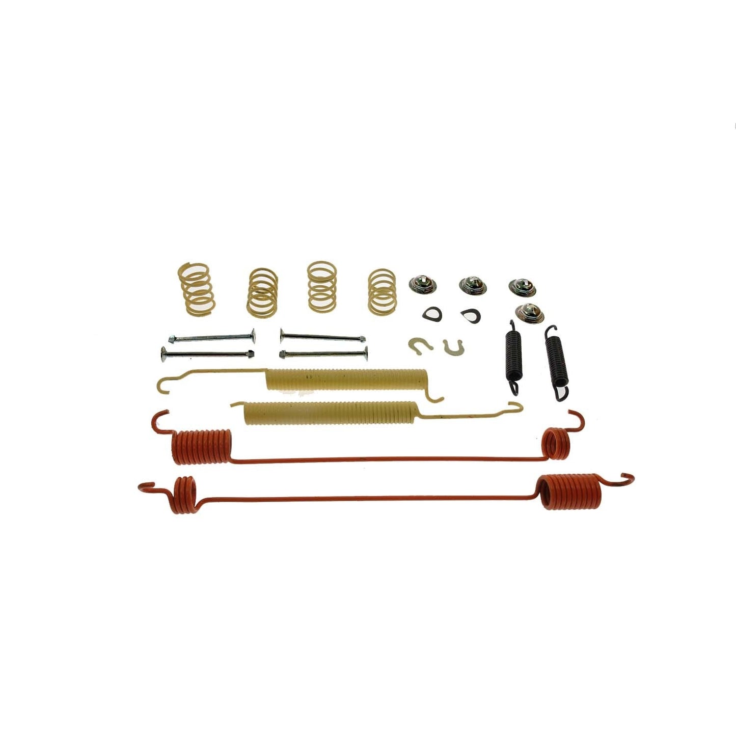 Front View of Rear Drum Brake Hardware Kit CARLSON 17328