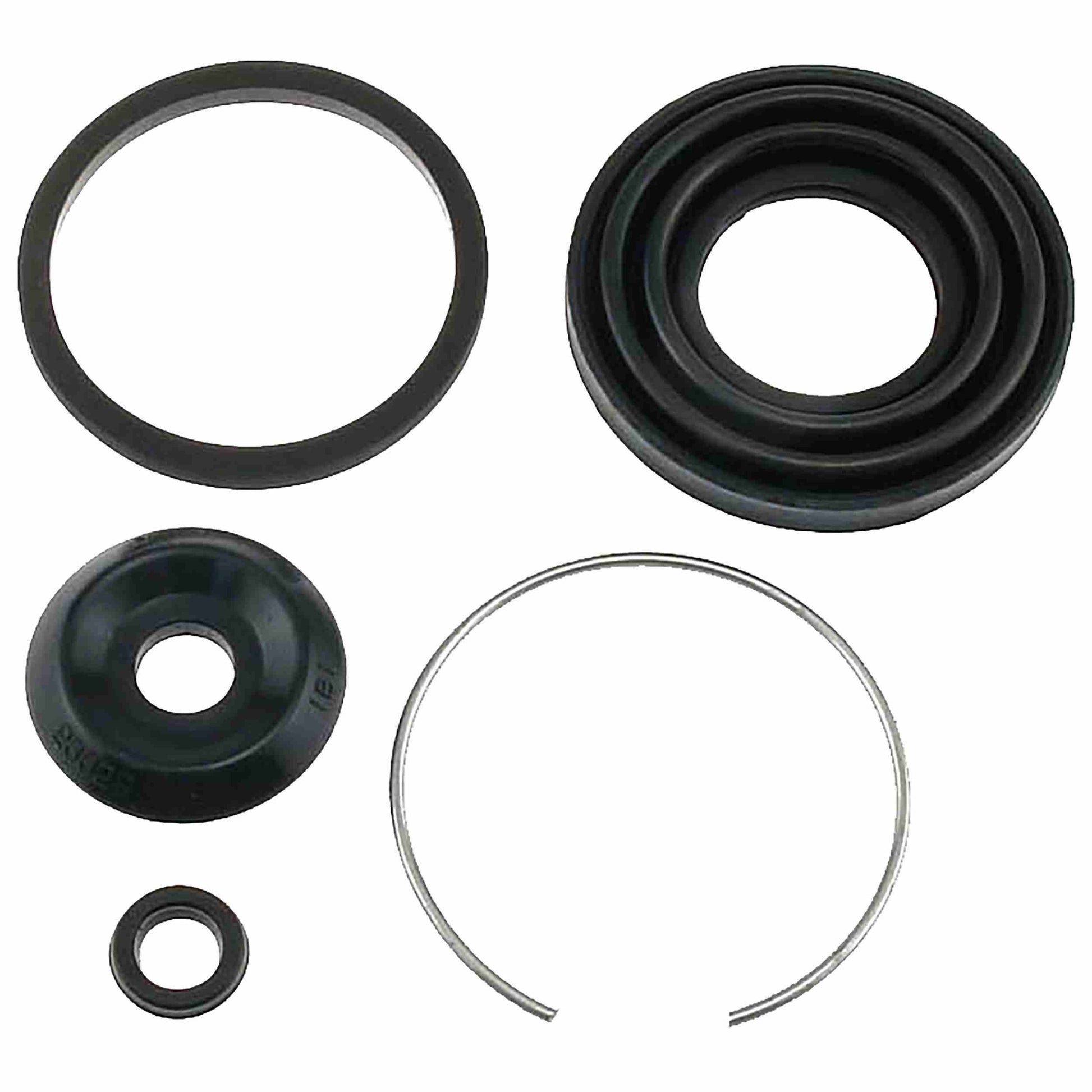 Front View of Rear Disc Brake Caliper Repair Kit CARLSON 41234