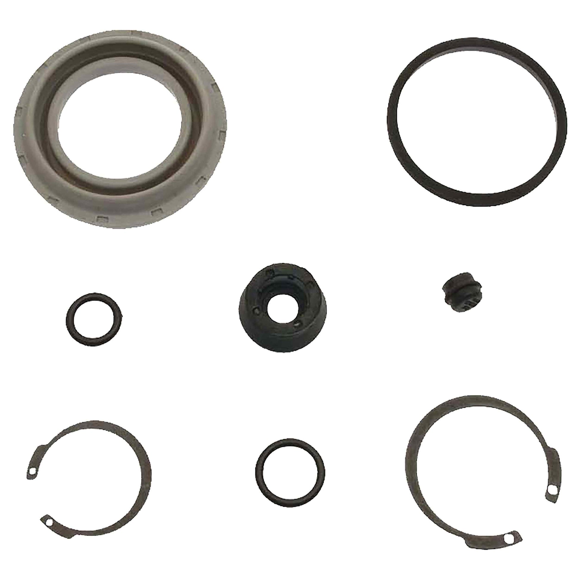 Front View of Rear Disc Brake Caliper Repair Kit CARLSON 41312