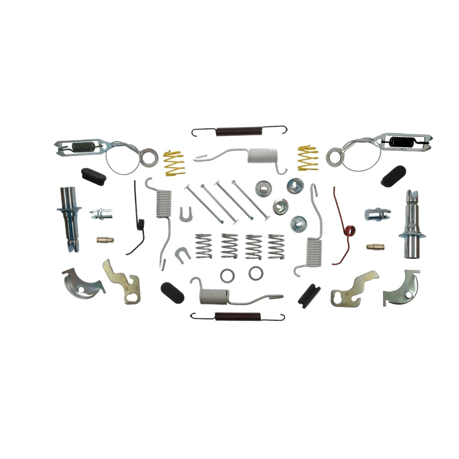 Front View of Rear Drum Brake Hardware Kit CARLSON H2309