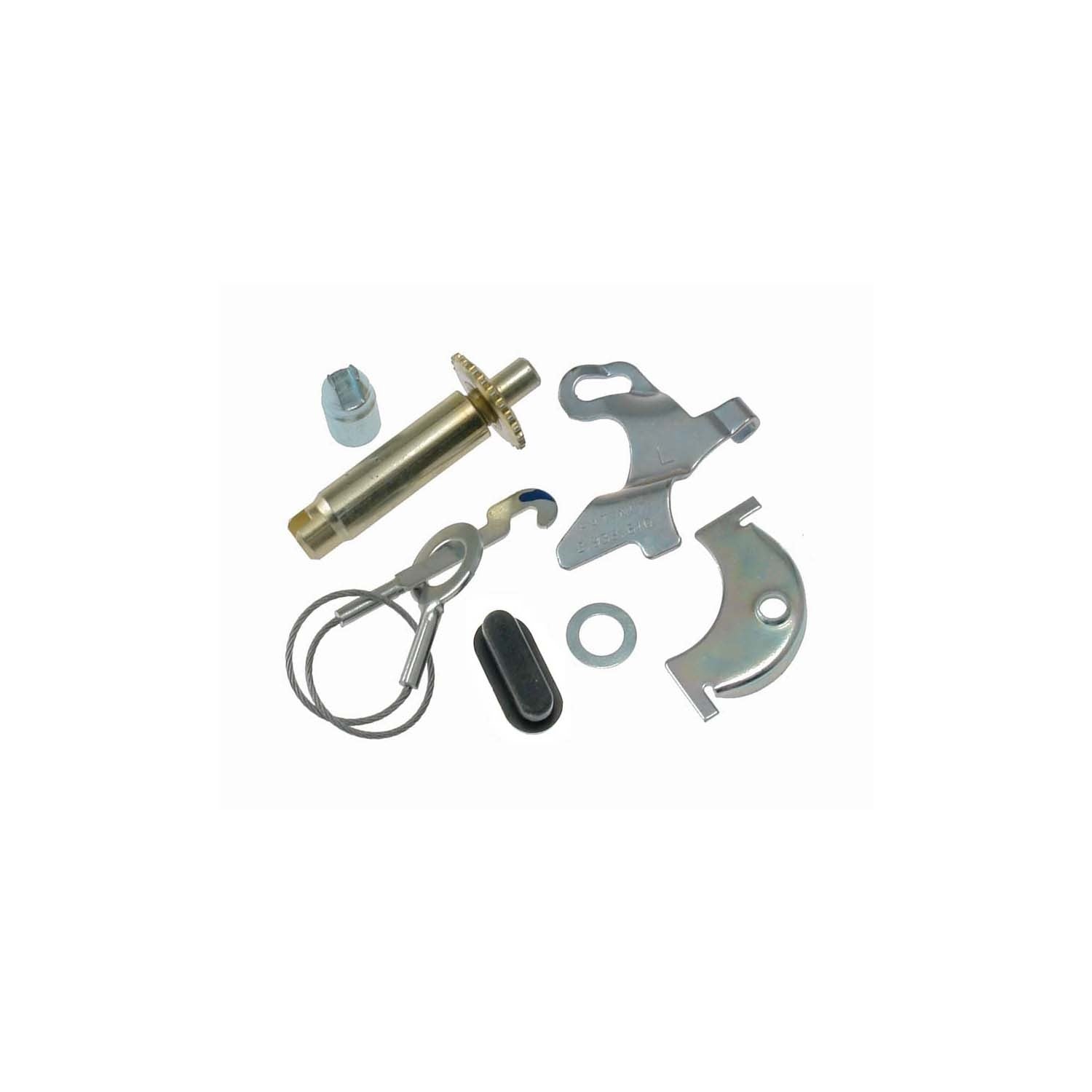 Front View of Rear Left Drum Brake Self-Adjuster Repair Kit CARLSON H2514