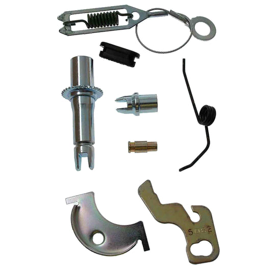 Front View of Rear Left Drum Brake Self-Adjuster Repair Kit CARLSON H2526