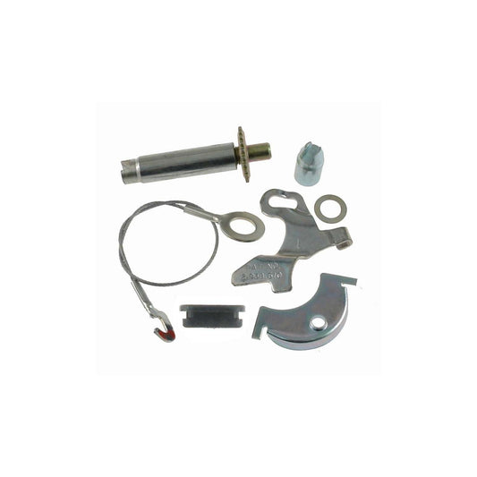 Front View of Rear Left Drum Brake Self-Adjuster Repair Kit CARLSON H2540