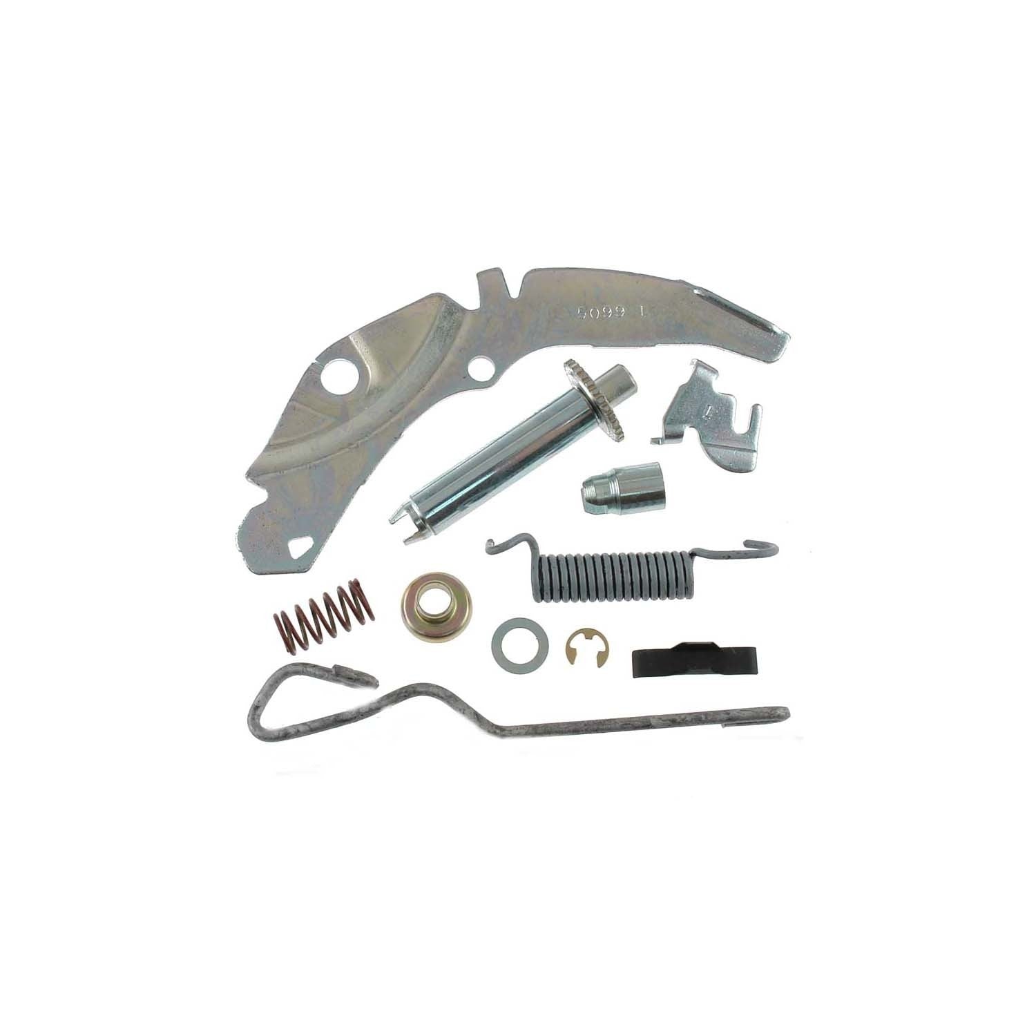 Front View of Rear Left Drum Brake Self-Adjuster Repair Kit CARLSON H2586