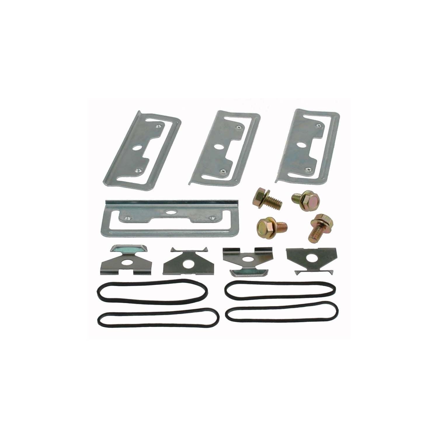 Front View of Front Disc Brake Hardware Kit CARLSON H5516