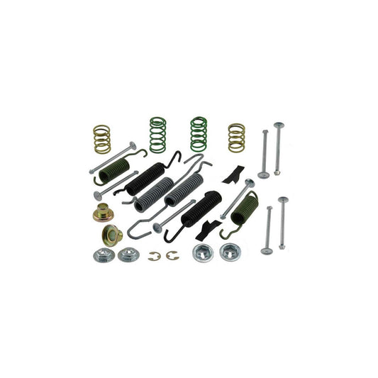 Front View of Rear Drum Brake Hardware Kit CARLSON H7046