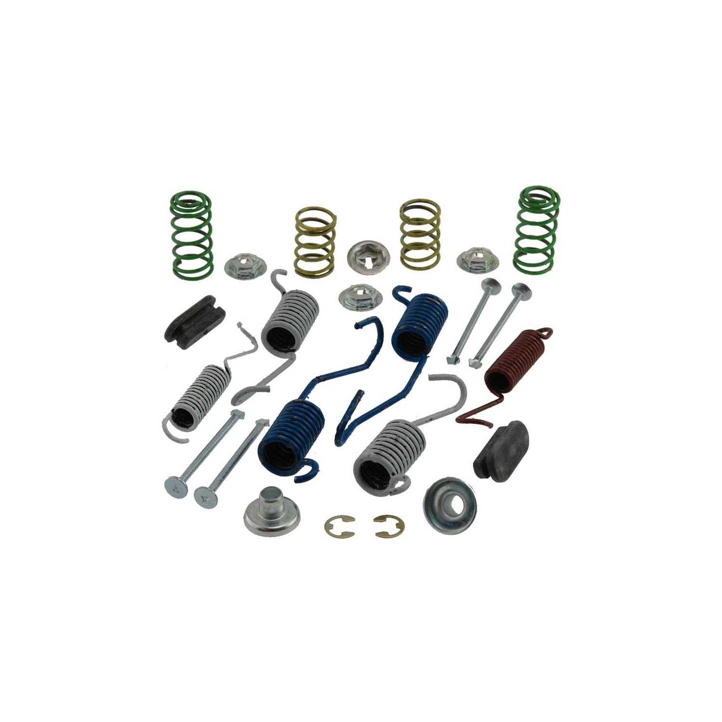 Front View of Front Drum Brake Hardware Kit CARLSON H7103