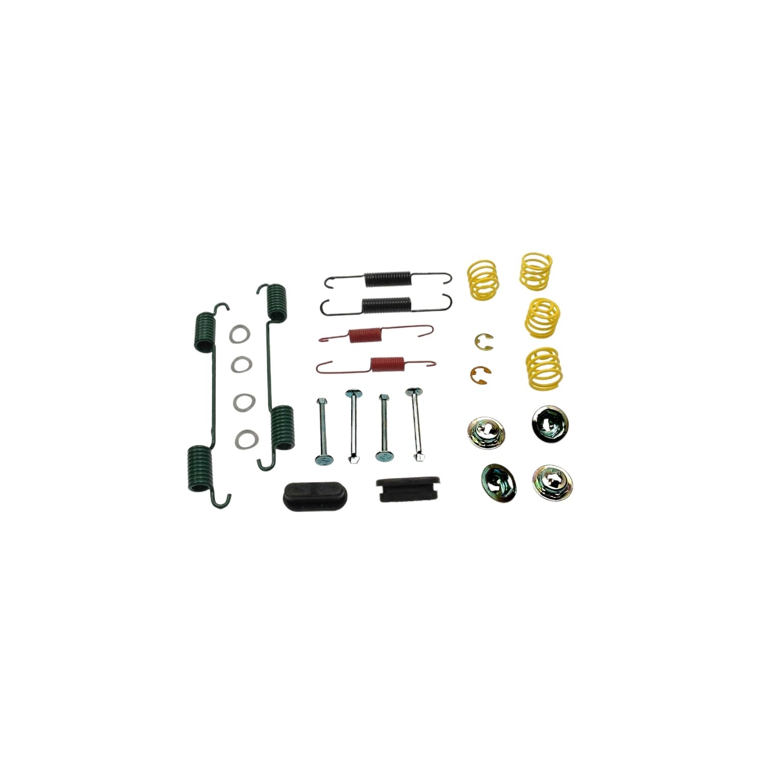 Front View of Rear Drum Brake Hardware Kit CARLSON H7264