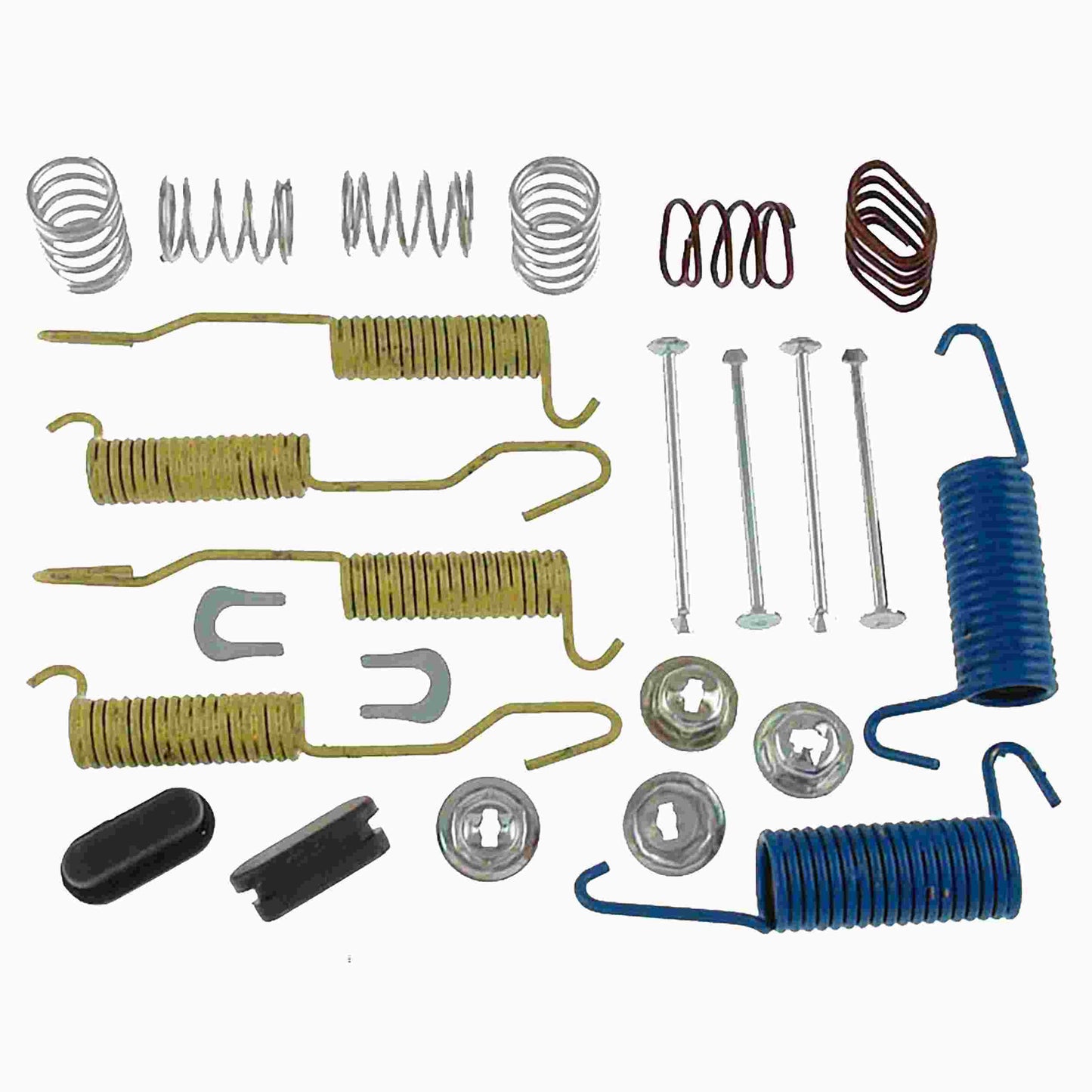 Front View of Rear Drum Brake Hardware Kit CARLSON H7267