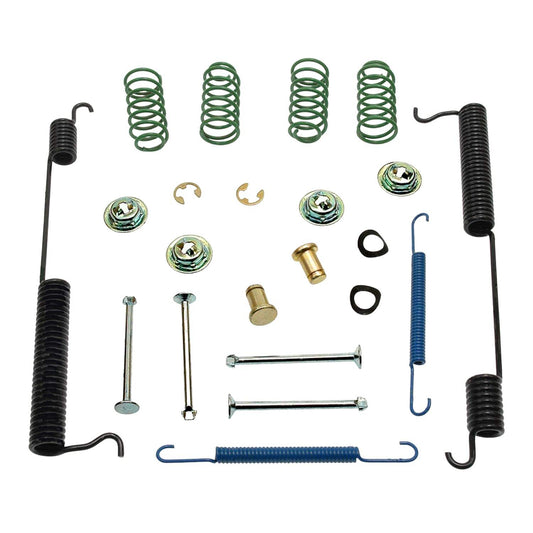 Front View of Rear Drum Brake Hardware Kit CARLSON H7276