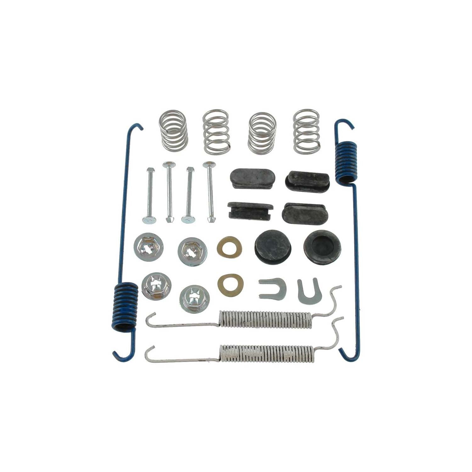 Front View of Rear Drum Brake Hardware Kit CARLSON H7285