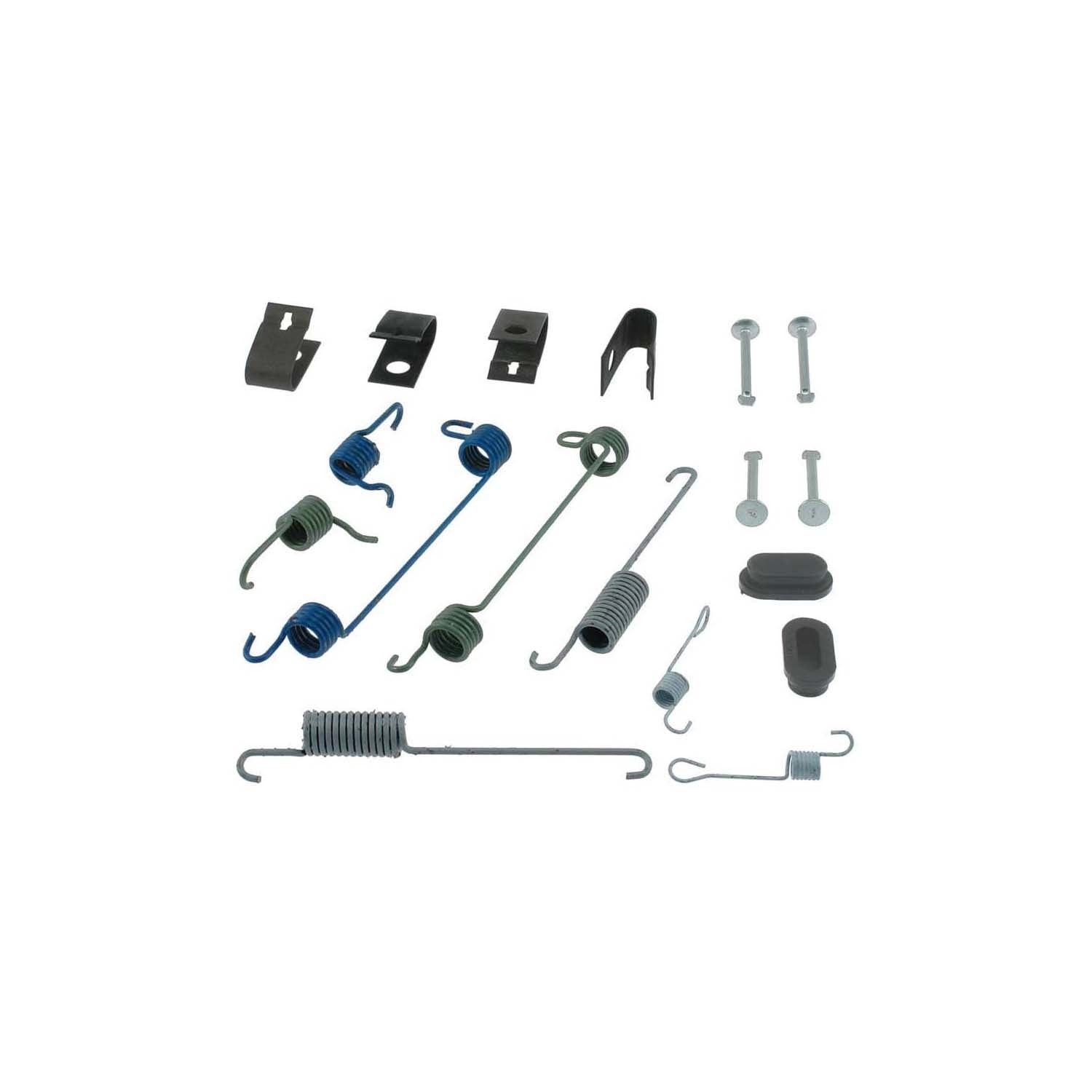 Front View of Rear Drum Brake Hardware Kit CARLSON H7292