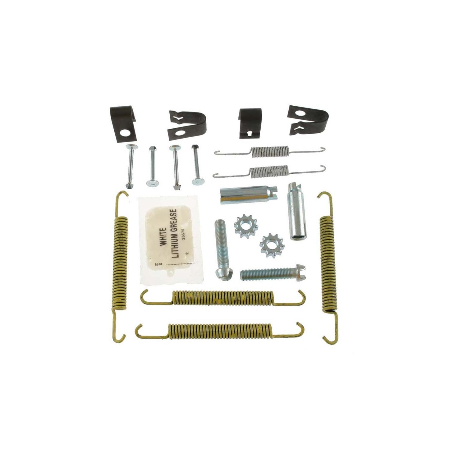 Front View of Rear Parking Brake Hardware Kit CARLSON H7299