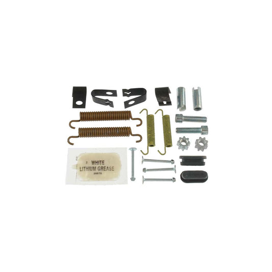 Front View of Rear Parking Brake Hardware Kit CARLSON H7300