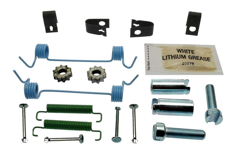 Front View of Rear Parking Brake Hardware Kit CARLSON H7311