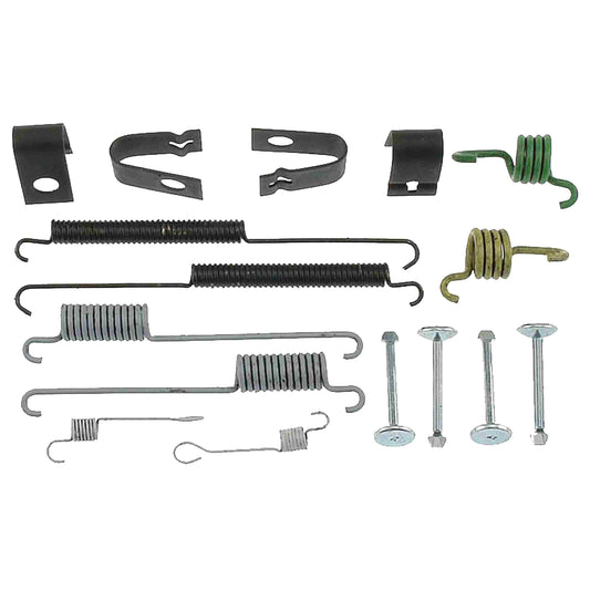 Front View of Rear Drum Brake Hardware Kit CARLSON H7314