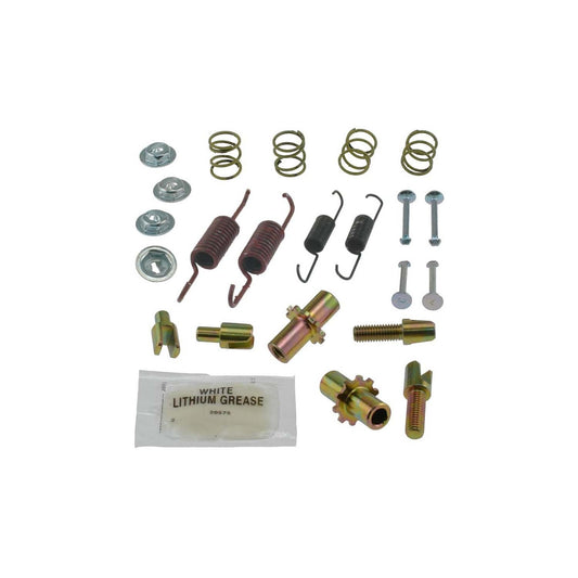 Front View of Rear Parking Brake Hardware Kit CARLSON H7346