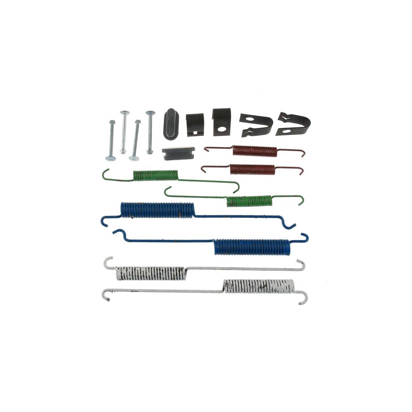 Front View of Rear Drum Brake Hardware Kit CARLSON H7359