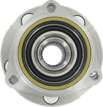 Front View of Front Axle Bearing and Hub Assembly SKF BR930040