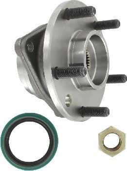 Angle View of Front Axle Bearing and Hub Assembly SKF BR930052K