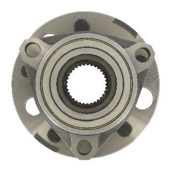 Top View of Front Axle Bearing and Hub Assembly SKF BR930061