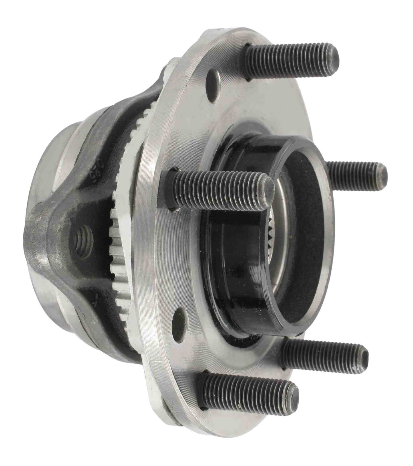 Angle View of Front Axle Bearing and Hub Assembly SKF BR930064