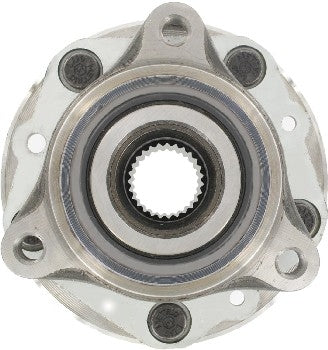 Top View of Front Axle Bearing and Hub Assembly SKF BR930064