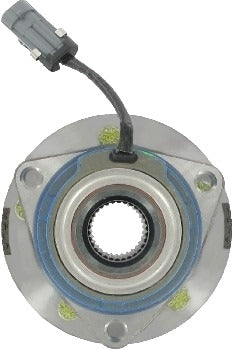 Front View of Front Axle Bearing and Hub Assembly SKF BR930081