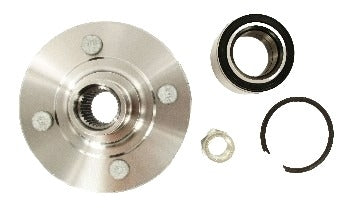 Front View of Front Axle Bearing and Hub Assembly Repair Kit SKF BR930156K