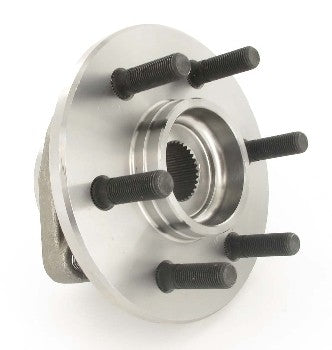 Angle View of Front Axle Bearing and Hub Assembly SKF BR930207