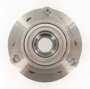 Front View of Front Axle Bearing and Hub Assembly SKF BR930207