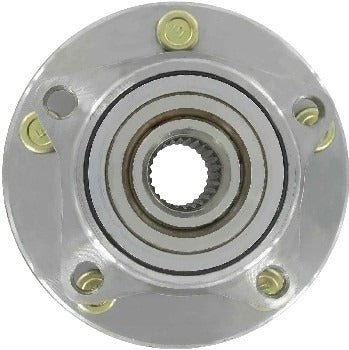 Top View of Front Axle Bearing and Hub Assembly SKF BR930214