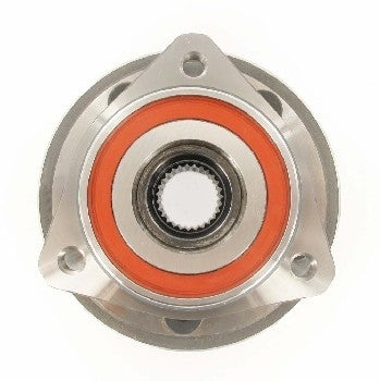 Top View of Front Axle Bearing and Hub Assembly SKF BR930219