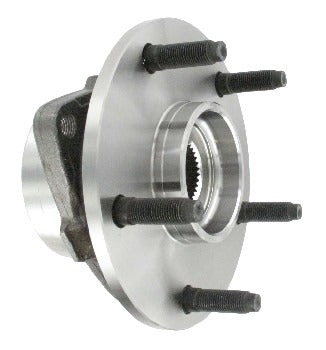 Angle View of Front Axle Bearing and Hub Assembly SKF BR930256