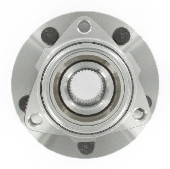 Front View of Front Axle Bearing and Hub Assembly SKF BR930256