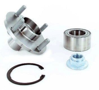 Angle View of Front Axle Bearing and Hub Assembly Repair Kit SKF BR930263K