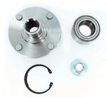 Front View of Front Axle Bearing and Hub Assembly Repair Kit SKF BR930263K