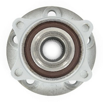 Front View of Front Axle Bearing and Hub Assembly SKF BR930277