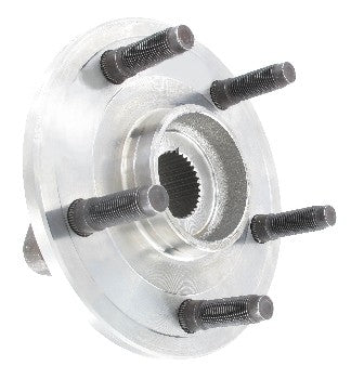 Angle View of Front Right Axle Bearing and Hub Assembly SKF BR930284