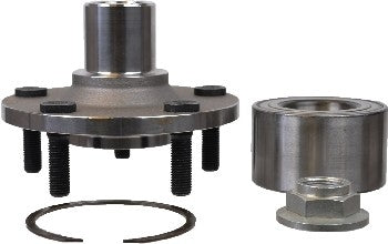 Front View of Front Axle Bearing and Hub Assembly Repair Kit SKF BR930286