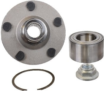 Side View of Front Axle Bearing and Hub Assembly Repair Kit SKF BR930286