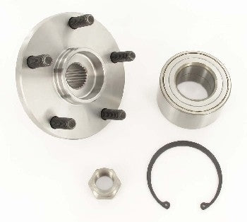 Angle View of Front Axle Bearing and Hub Assembly Repair Kit SKF BR930303K