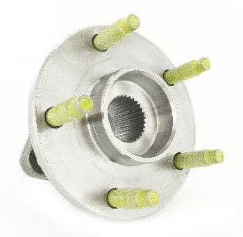 Angle View of Front Axle Bearing and Hub Assembly SKF BR930314