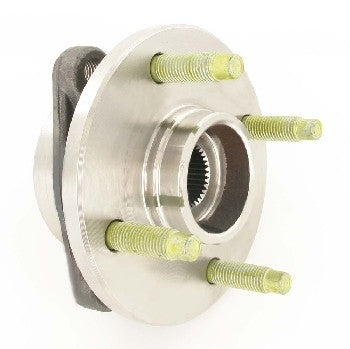 Angle View of Front Axle Bearing and Hub Assembly SKF BR930315