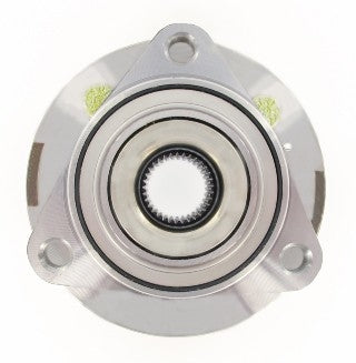 Front View of Front Axle Bearing and Hub Assembly SKF BR930315