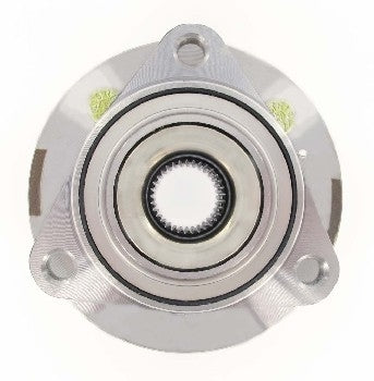 Top View of Front Axle Bearing and Hub Assembly SKF BR930315