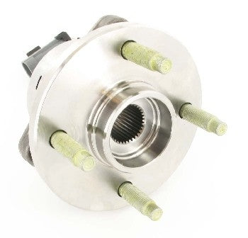 Angle View of Front Axle Bearing and Hub Assembly SKF BR930316